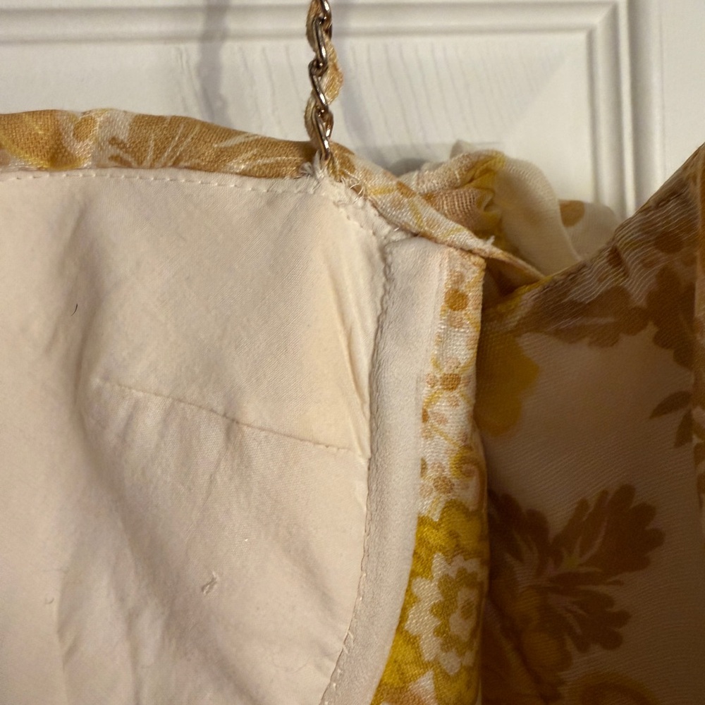 Zimmermann Postcard Bow Bodice Mini Dress. Yellow. No Belt. Size 3 US10 - Picture 10 of 16